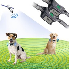 Wireless Dog Fence GPS Pet Containment System, Dog Fence Electric GPS open box