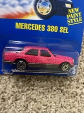 Hot Wheels Mercedes 380 SEL #4408 BBP 229 Pink