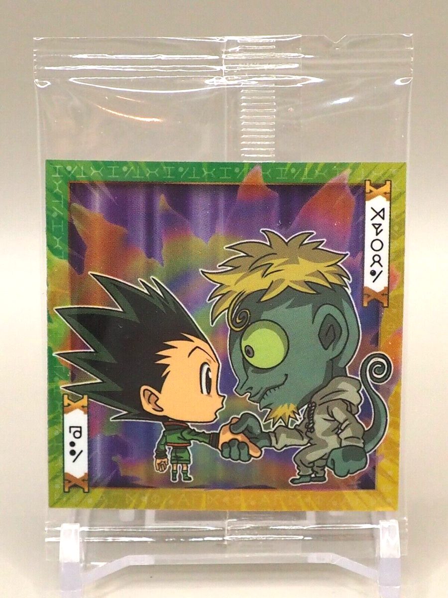 Gon Freecss Meleoron Hunter x Hunter Wafer Sticker Bandai Anime