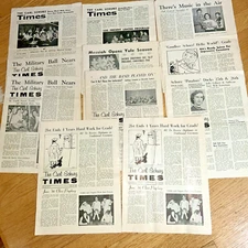 1954 - 1956 CARL SCHURZ High School - Chicago 11 CARL SCHURZ TIMES Newspapers