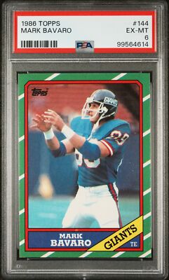 1986 TOPPS #144 MARK BAVARO PSA 6 | eBay