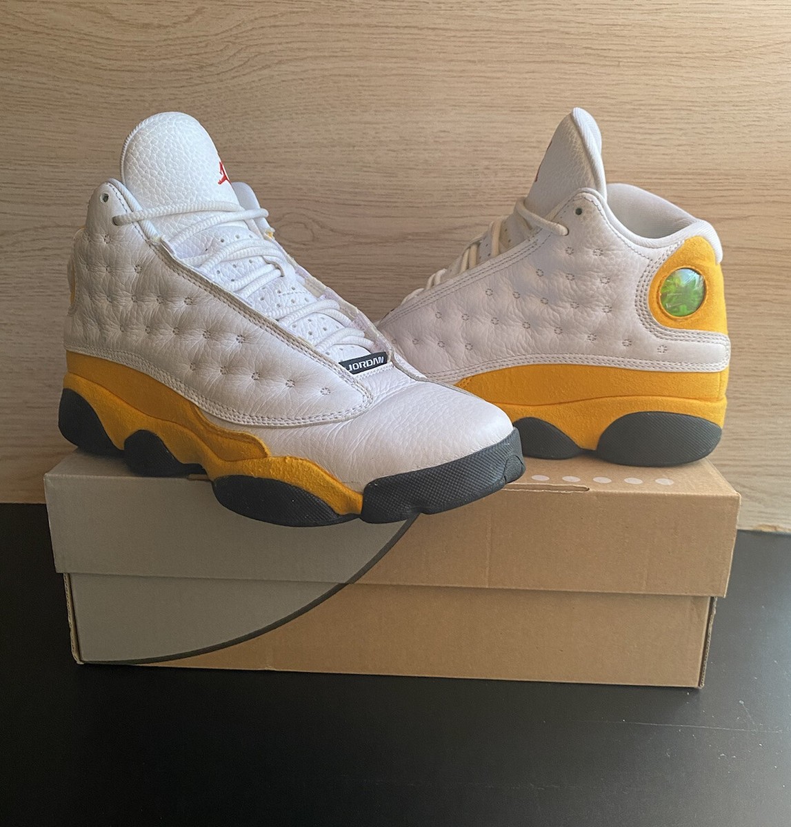 🔥Nike Air Jordan 13 Retro Del Sol GS Sneakers DJ3003-167 -Size 7Y