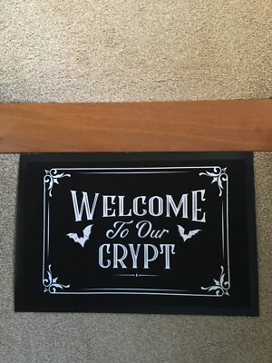 WSH - Welcome To Our Crypt - Gothic Home Door mat
