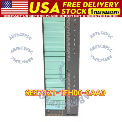 New Siemens 6ES7 321-1FH00-0AA0 6ES7321-1FH00-0AA0 SIMATIC S7-300 digital input