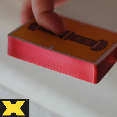 Gemini Casino Yellow RED GILDED Playing Cards | eBay