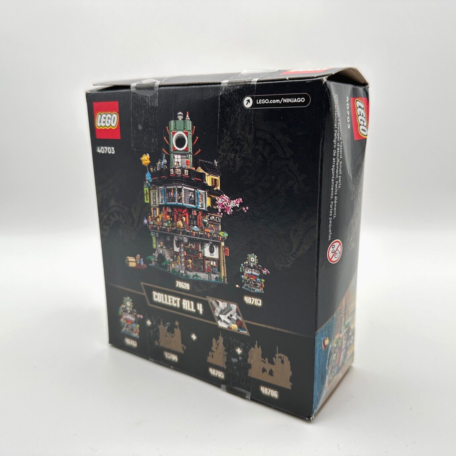 LEGO 40703 Micro Ninjago City GWP Exclusive Set 1 of 4 NEW Damaged Box