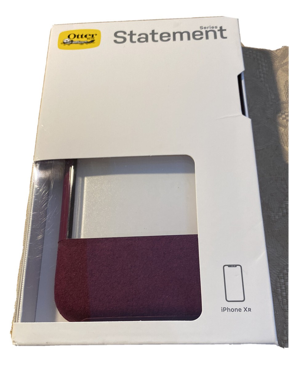 OTTER BOX Statement Series Case for iPhone XR Magenta Felt MSRP