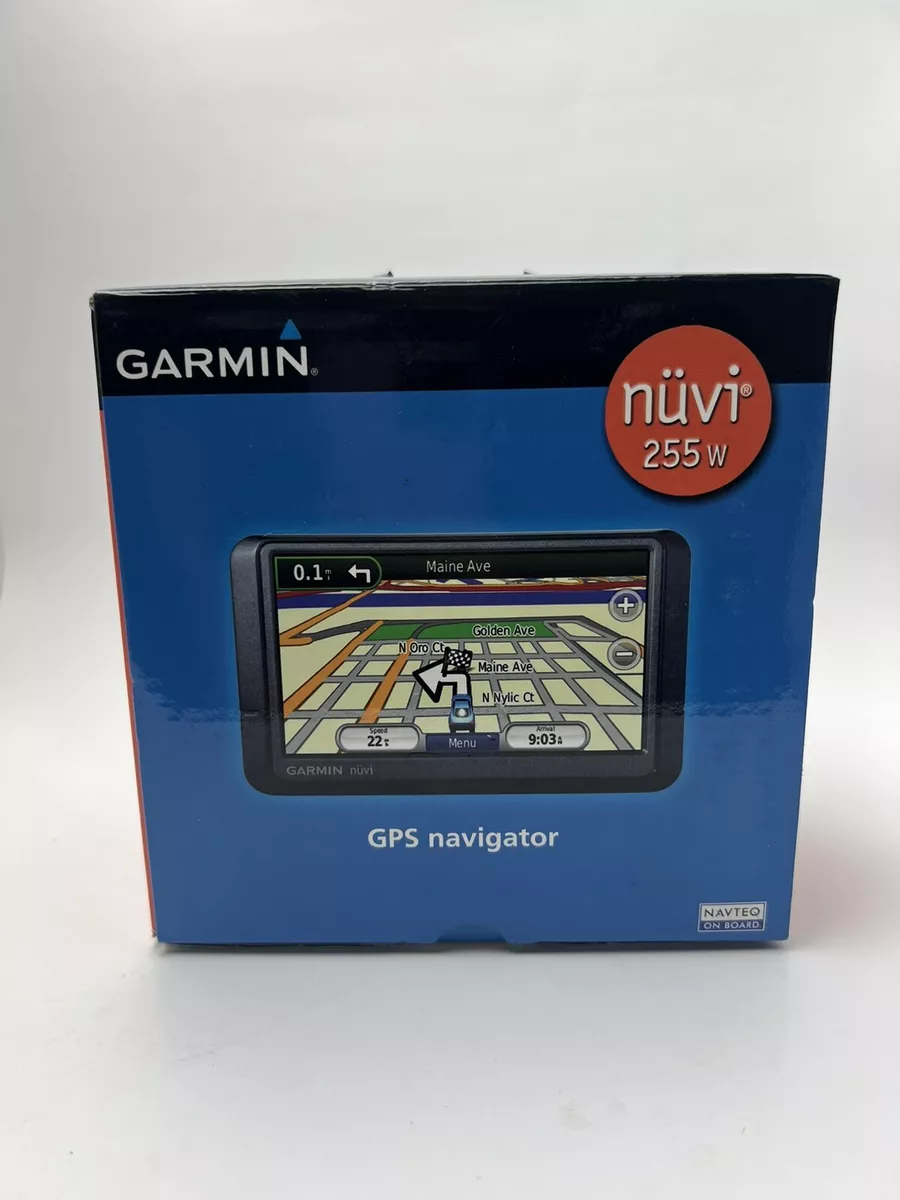 bedstemor alkohol Andragende Garmin GPS Navigator Nuvi 255 W | eBay