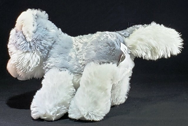 Ganz Webkinz Gray and White Soft Plush Husky Dog HM120 - No Code