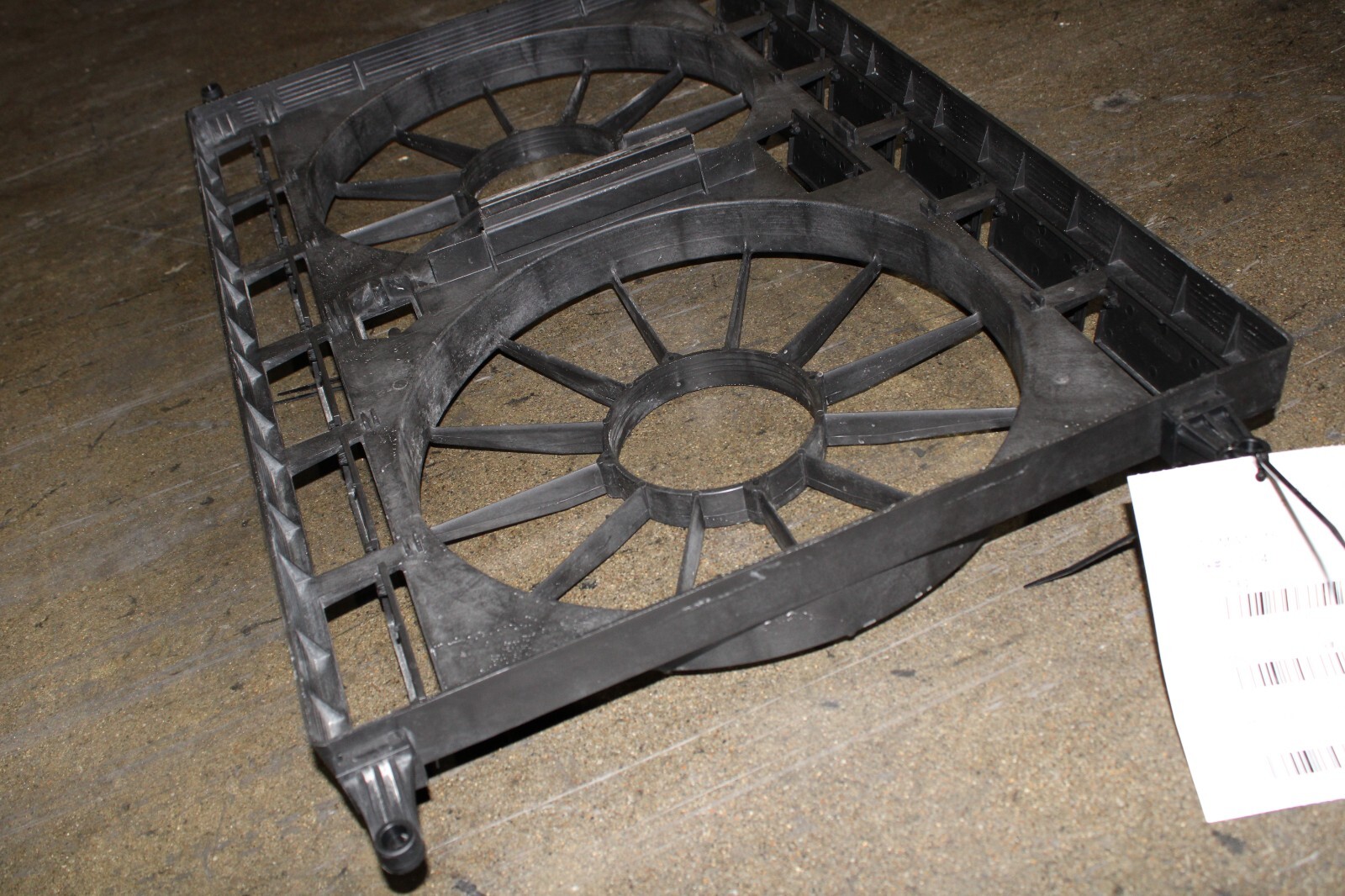 Maserati Granturismo, Radiator Cooling Fan Shroud Only, Used