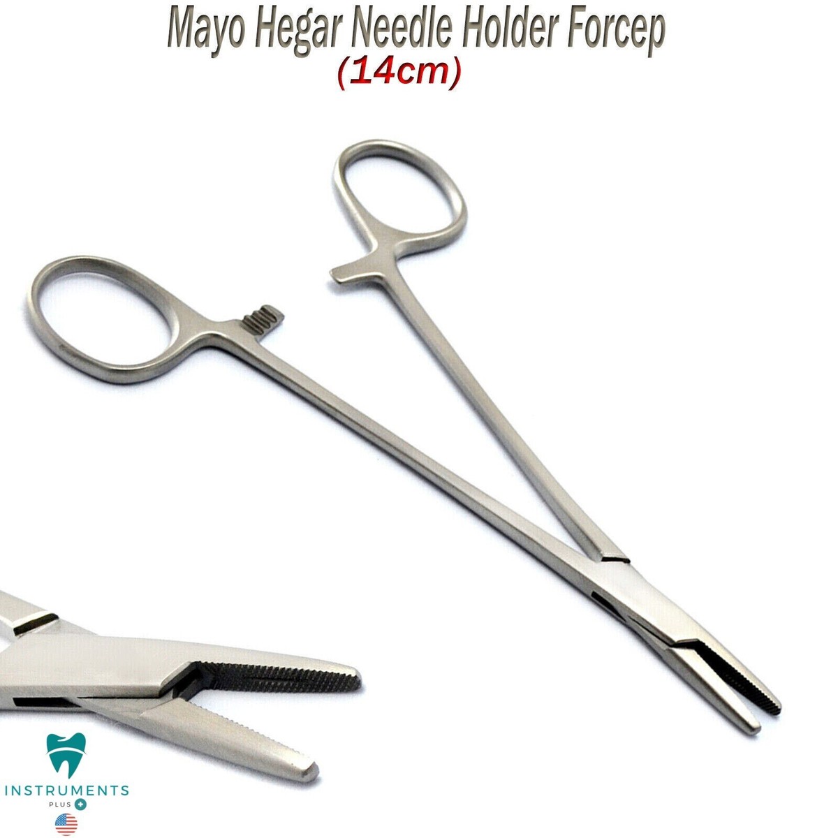 Porta Agulha Mayo Hegar - Instrumento Cirúrgico Para Suturas Seguras E Eficientes - Foto 2