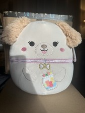 ULTRA RARE Squishmallow 12-Inch Make-A-Wish Liberty the Cream Maltipoo BNWT