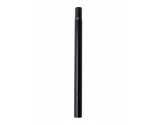 ABSOLUTE 25.0 OUTER DIAMETER BICYCLE ALLOY SEATPOST PILAR 350MM LONG IN BLACK.