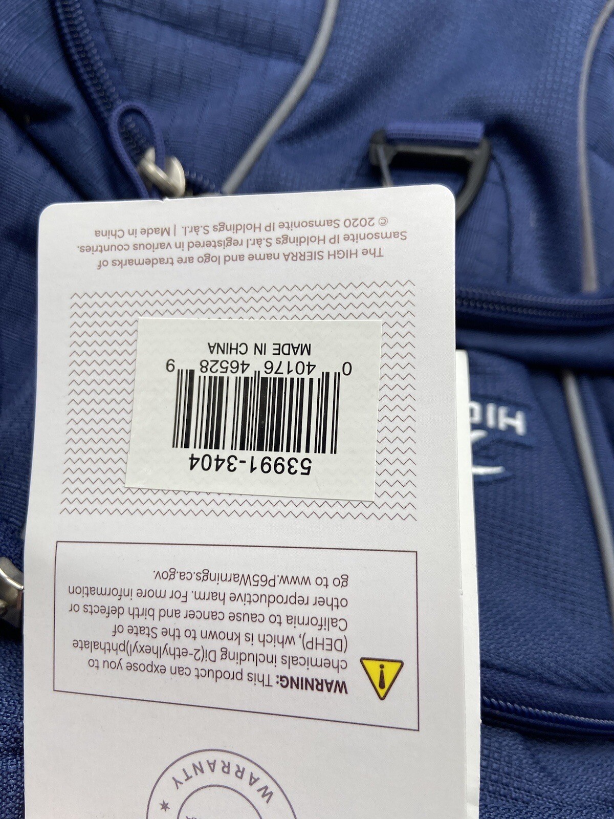 High Sierra Freewheel Wheeled Laptop Backpack 20.5 x 13.5 x 8 True Navy Blue NEW eBay