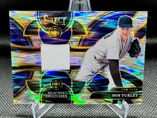Bob Turley 2024 Panini Select Selective Swatches #SS-BT Flash Prizm Yankees