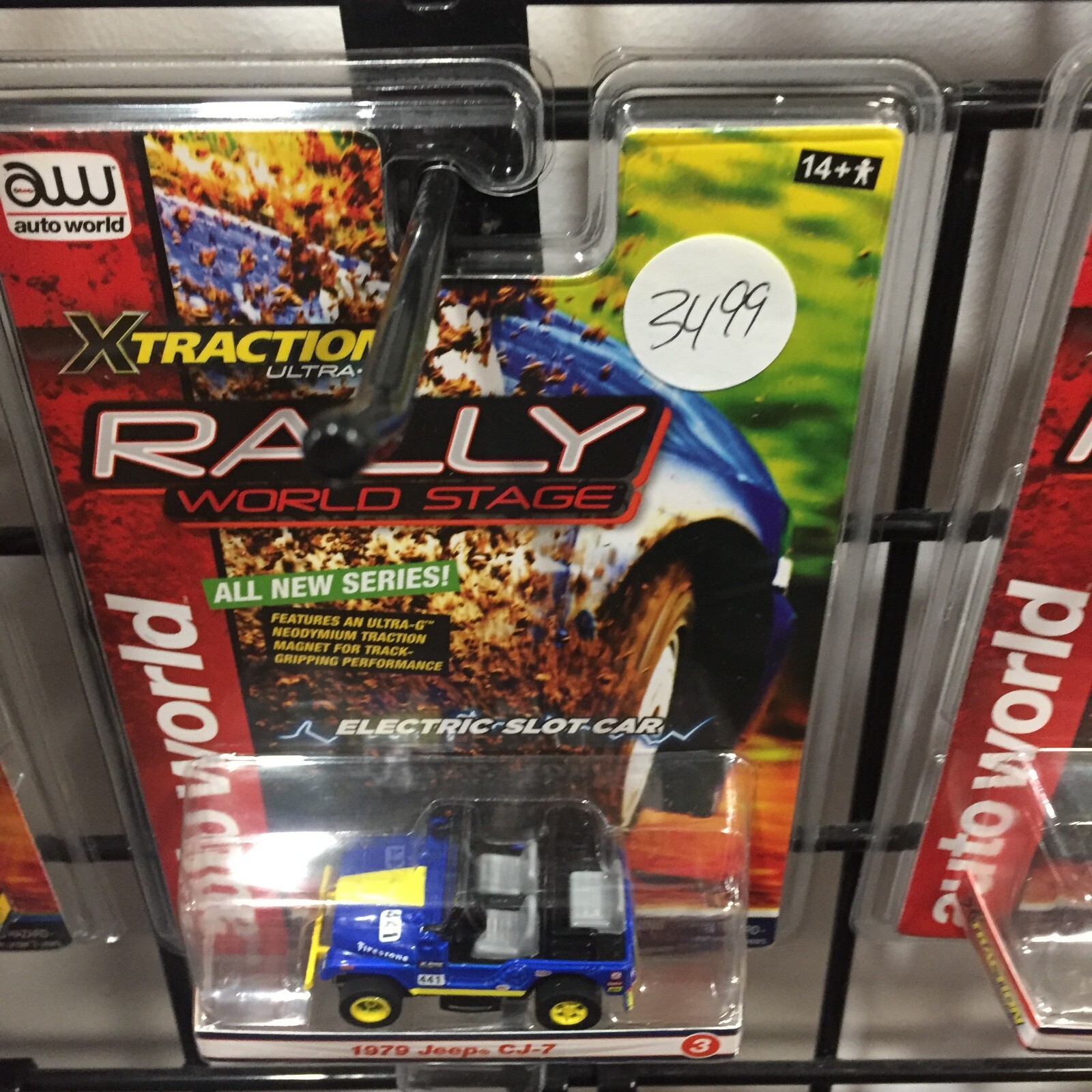 AUTO WORLD SLOT CAR NEW IN THE PACKAGE FREE SHIPPING IN USA