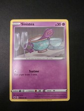 Pokemon Sword & Shield Base Sinistea Common Card 089/202 NM