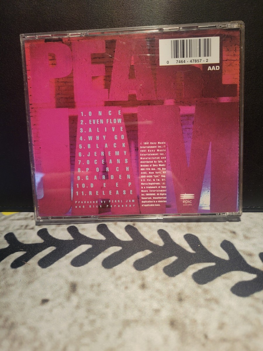 Pearl Jam 1991 Ten CD 74644785722| eBay