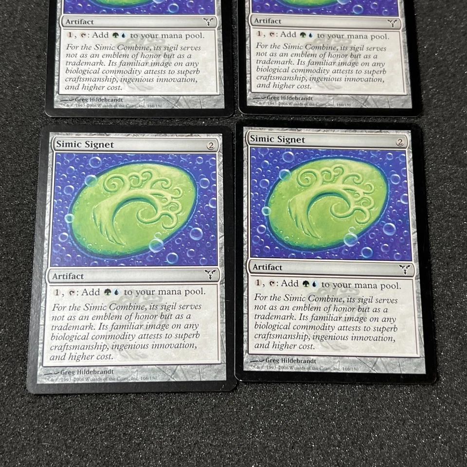 Simic Signet Magic The Gathering Mtg Artifact Dissension Card 4 - Image 3 of 4