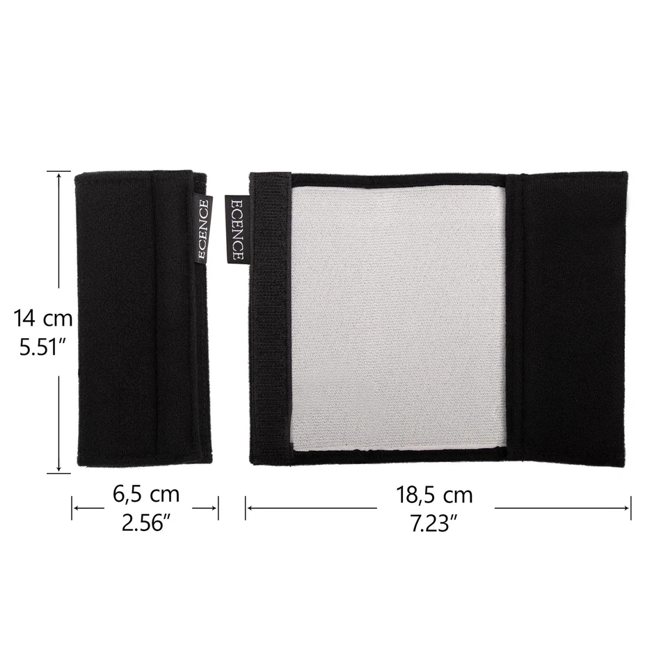 2er Set Gurt-polster Gurtschoner Sicherheitsgurt Autogurt-Polster Gurtschutz Bab - Bild 3 von 4