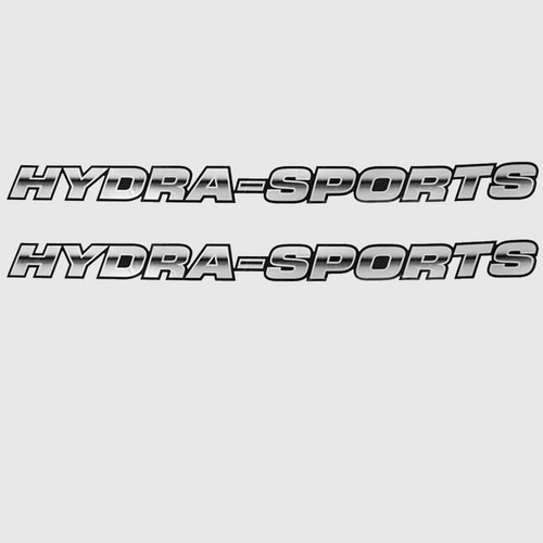 HydraSports Boat Decals 44 x 3 Inch Gray Black Gradient (Pair) eBay
