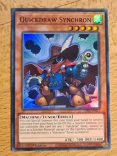 Quickdraw Synchron (V.2 - Ultra Rare) ● YUGIOH ● LDS3 ● ENGLISH ● NM #2827