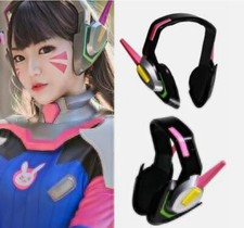 Xcoser Game OW Overwatch D.Va Hana Song Cosplay Headphone Costume Halloween Prop
