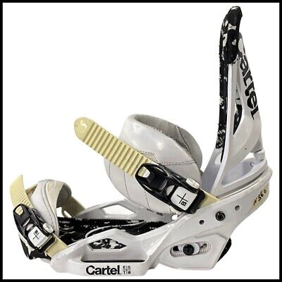 Size S (6-8) Burton Cartel EST Mens Snowboard Bindings #360 Size S (6-8) Burton Cartel EST Mens Snowboard Bindings #360