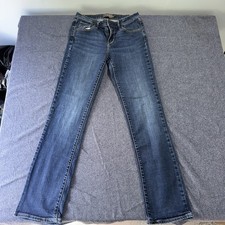 Levi's Womens Demi Curve Jeans Modern Rise 2/26 Straight Leg Denim 27x30