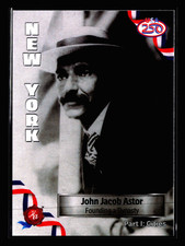 2026 Historic Autographs 250th Cities #34 John Jacob Astor New York