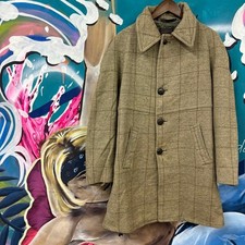 Pendleton Wool Coat Brown Check Vintage Wool Jacket