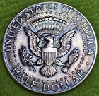 1964 Kennedy Half Dollar Crispy Details Excellent Tone.