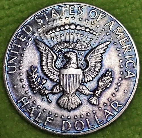 1964 Kennedy Half Dollar Crispy Details Excellent Tone.