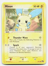 Minun 12/17 Common POP Series 1 Pokemon NM/LP on eBay