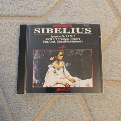 Classics From Russia Sibelius Symphony No 1 & No 7 USSR RTV Symphony Orchestra