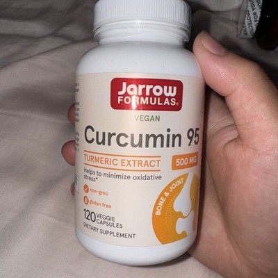 Jarrow Curcumin 95 Turmeric Extract 500mg Vegan Capsules   Bone & Joint Health