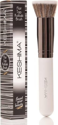 Foundation Brush Flat Top Kabuki   Premium Foundation Brush für flüssiges Make-up, C