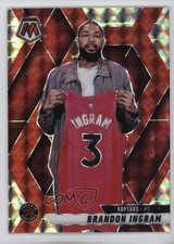 2024-25 Panini Mosaic Choice Fusion Red & Yellow Prizm 61/75 Brandon Ingram 1i7s