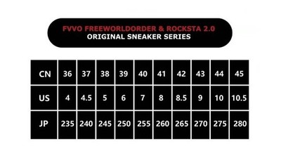 FVVO ROCKSTA Thick Sole High Top Boots Platform Chunky Sneakers