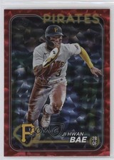 2024 Topps Series 1 Red Crackle Foil 13/199 Ji Hwan Bae #160 us8