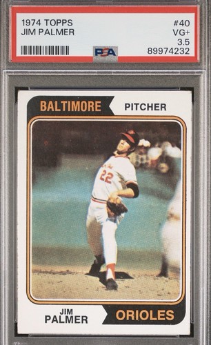 1974 Jim Palmer #40