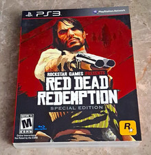 Rockstar Red Dead Redemption Special Edition (PS3, 2010) Case & Disc