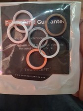 ThunderFit Silicone Ring 8 Pack, Size 6 Women Wedding Band, New