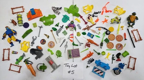 Toy Lot #5 Vintage TMNT Accessories MOTU & More!