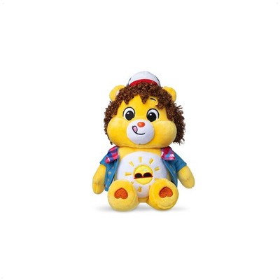 Basic Fun Care Bears x Stranger Things Funshine Bear als Dustin   22 cm Fun Size
