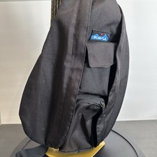 KAVU Rope Bag Cotton Shoulder Crossbody Sling Backpack Travel Hiking Black