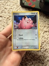Pokemon Clefairy EX Unseen Forces 53/115 Reverse holo ERROR HOLO SHIFT! on eBay