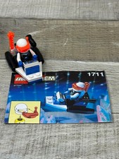 LEGO System 1711 Ice Planet Scooter Complete w/ Manual Vintage Collectible Toy