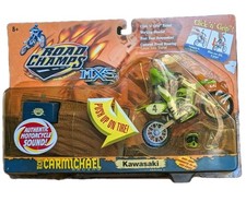2000 Road Champs MXS Ricky Carmichael 4 Dirt Bike Toy Kawasaki Rare New
