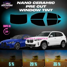 PreCut Window Tint Film for BMW models All Sides+Back(5%,20%,35%)